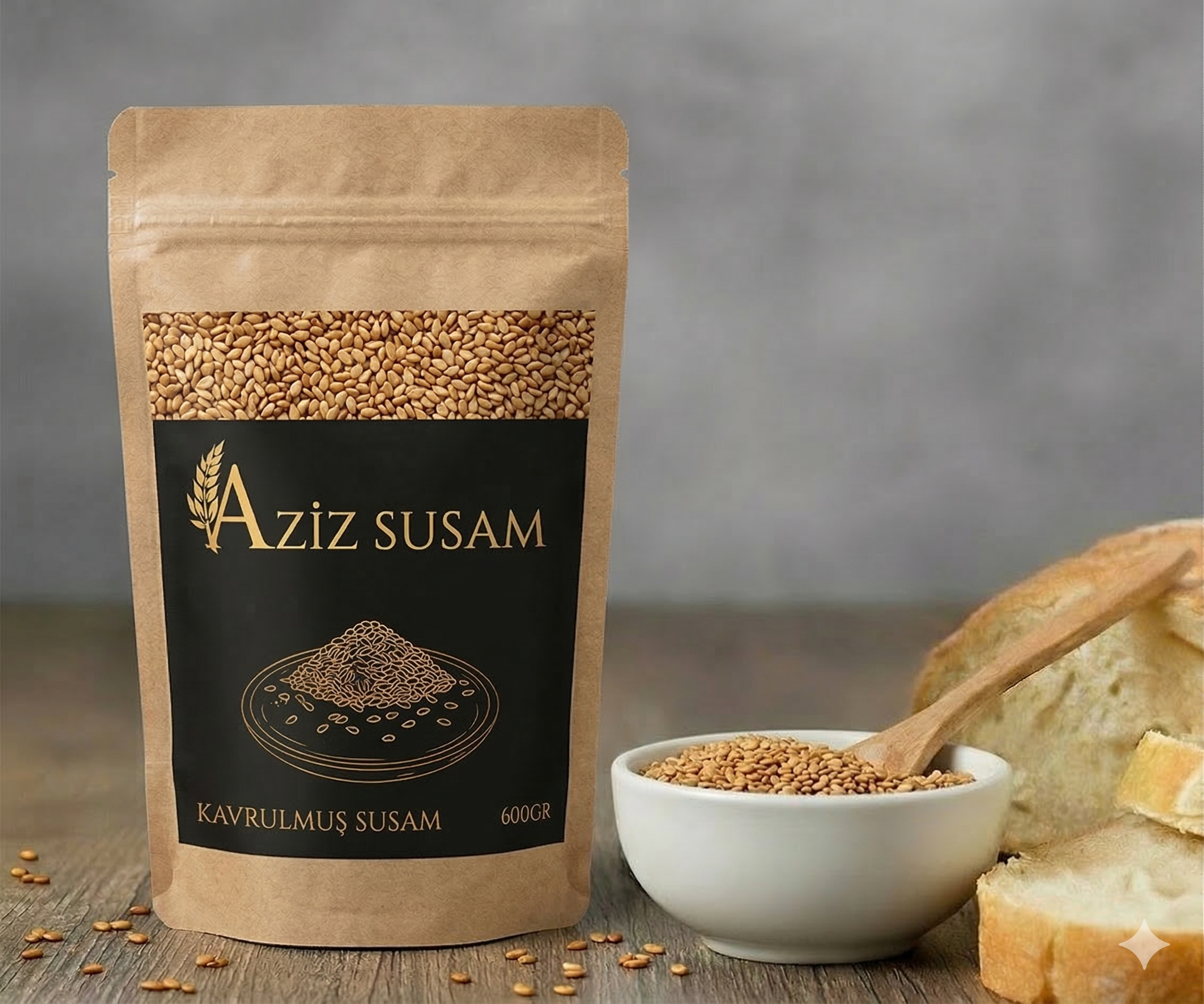 Kavrulmuş Susam